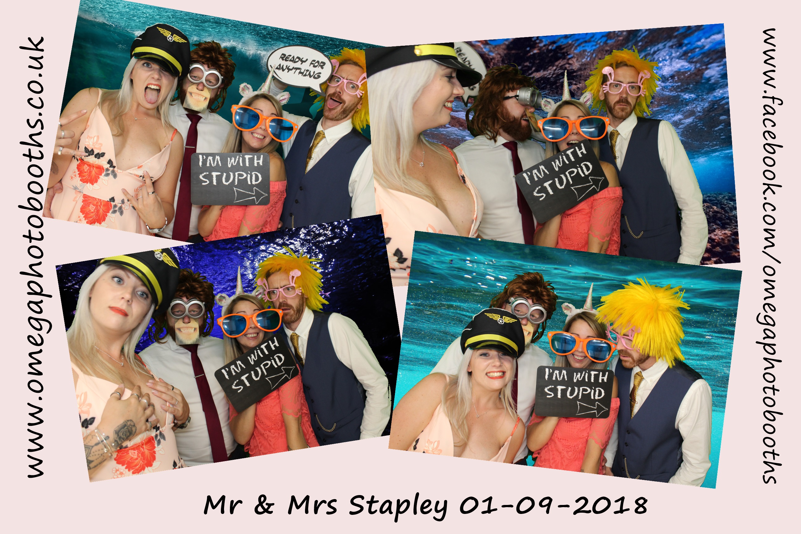 Dave & Ashleigh's Wedding | View more photos from the event at gallery.omegaphotobooths.co.uk/u/Omega-Photobooths/Dave-Ashleighs-Wedding